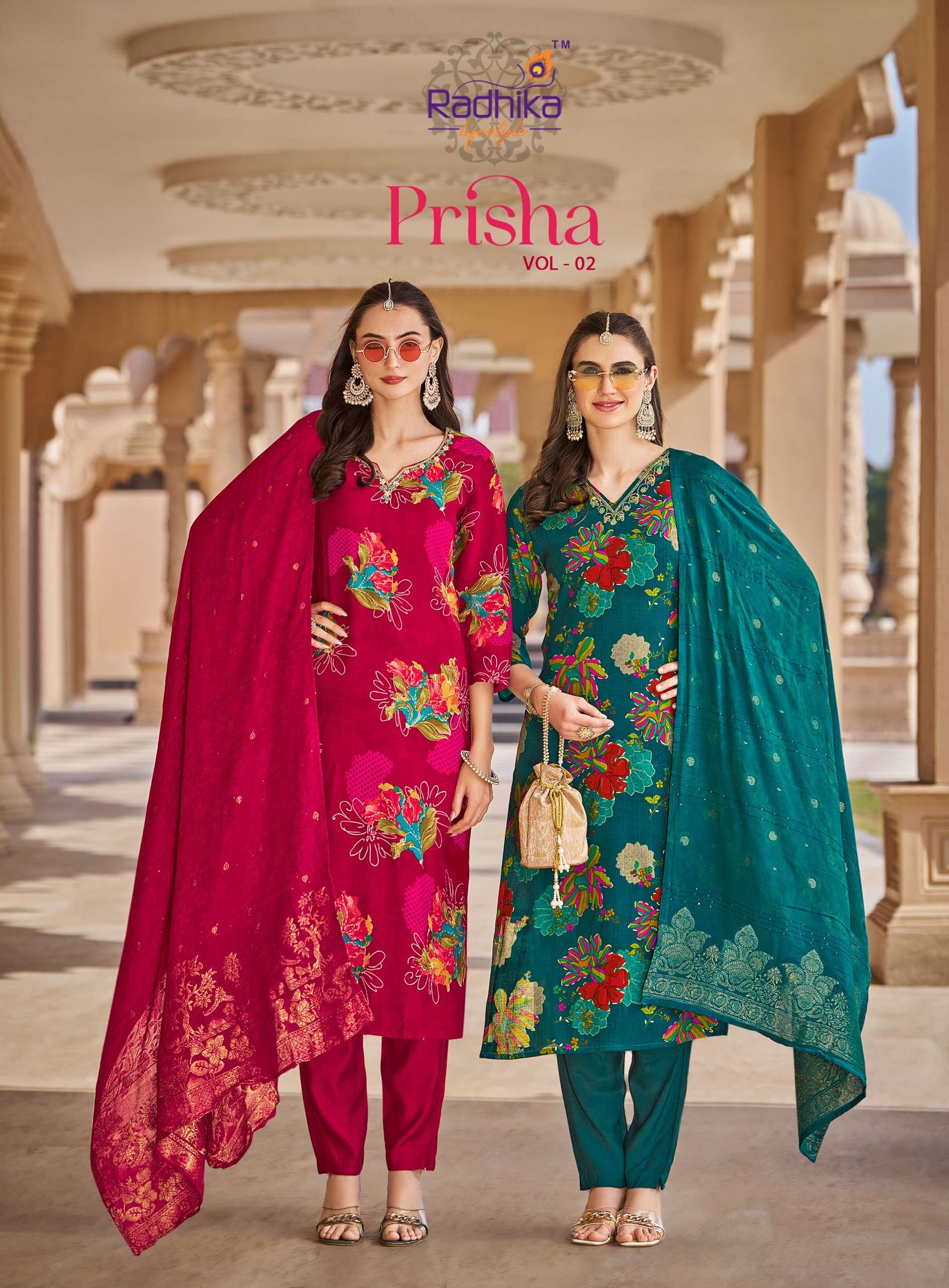 RADHIKA LIFESTYLE PRISHA VOL 2 FESTIVAL SPECIAL MILANO PRINT...