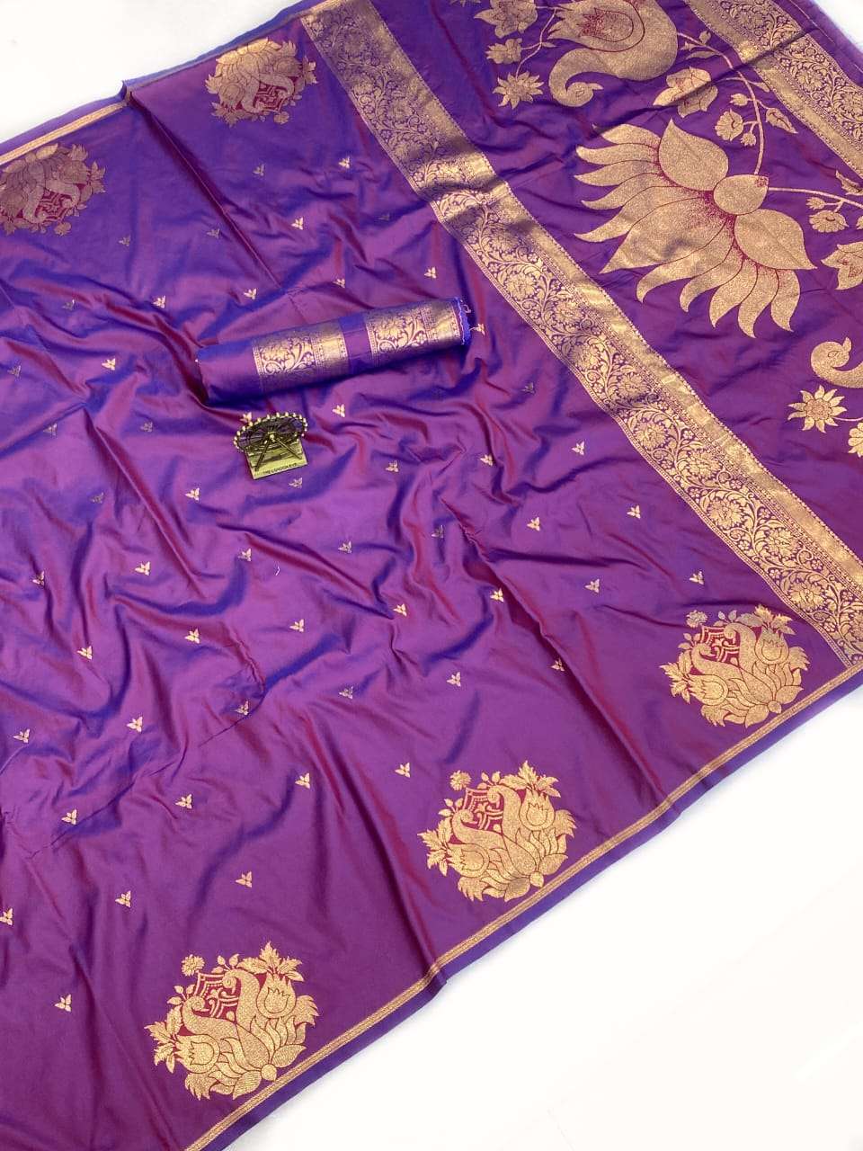  Rajlaxmi Pure Soft Banarasi Jacquard Silk fabric Uniform or...