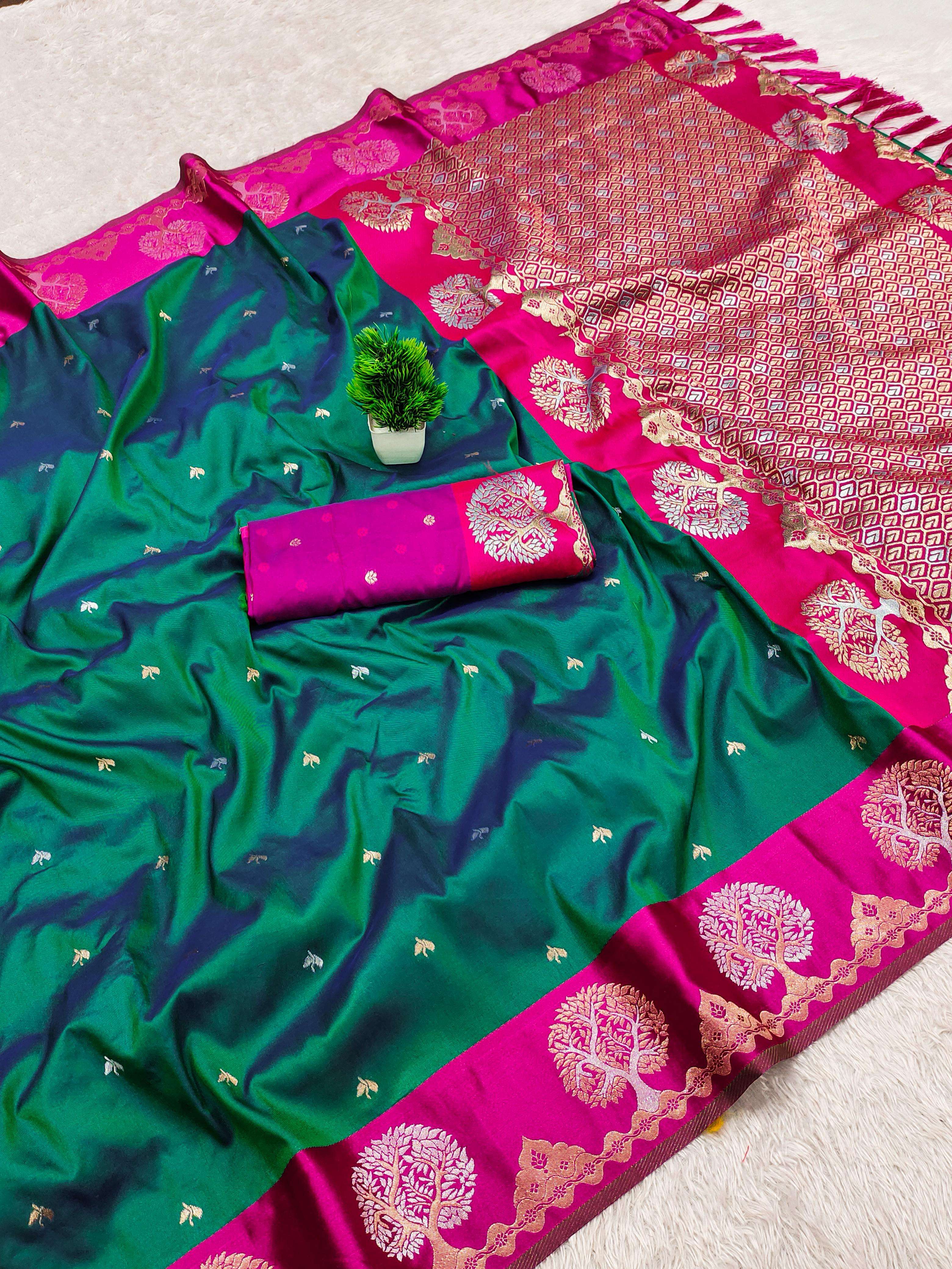  Rajmahal Vol 3 Soft and fancy silk fabric having natural du...