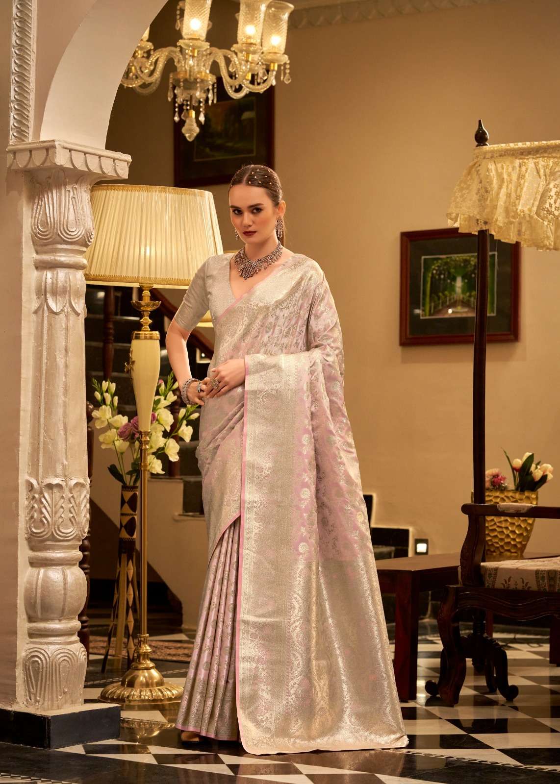 RAJPATH FABRIC SHELLA SILK SOFT SATTIN SILK FABRIC OUR NEWLY...