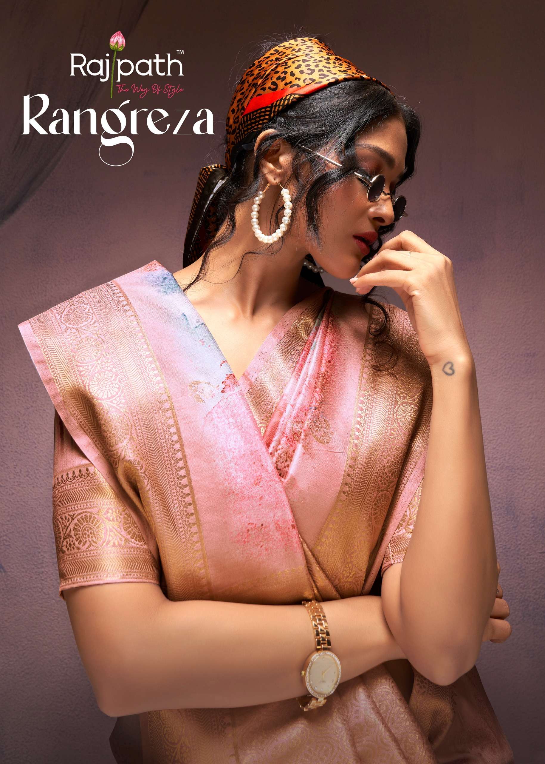 RAJPATH FABRICS RANGREZA HANDLOOM SILK FABRIC SOPHISTICATED ...