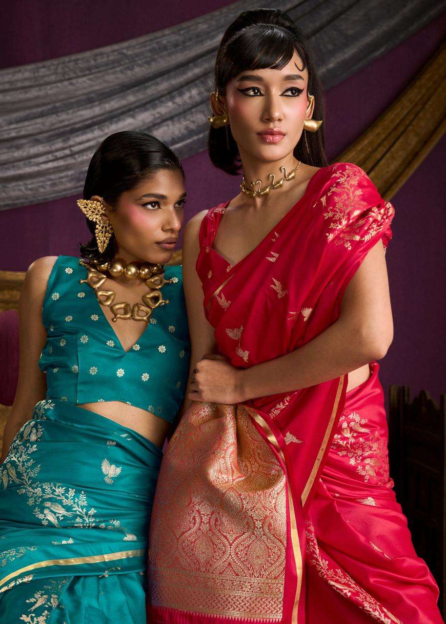 Rajtex Kanthkala Indigo 001 to 006 draping dreams with elega...