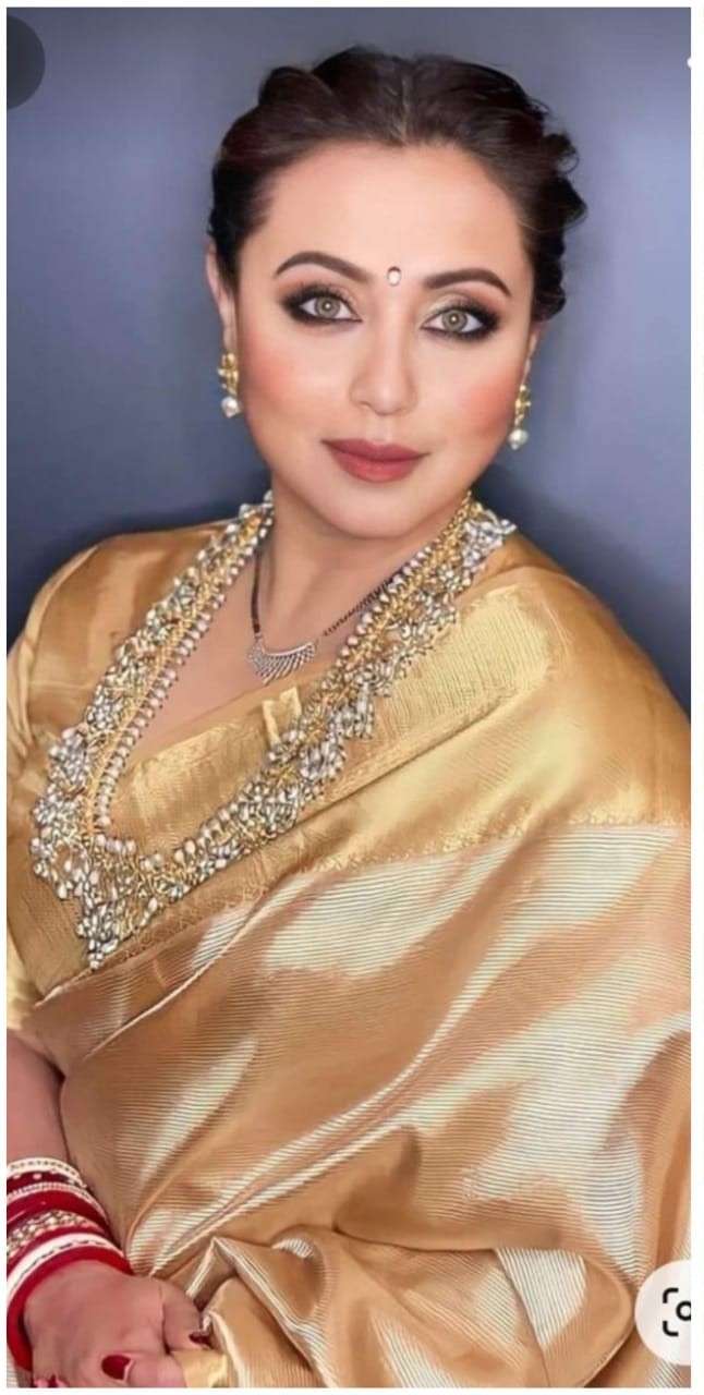 RANI MUKHERJEE INSPIRED COLLECTION  BANARASI WOVAN SOFT TISS...