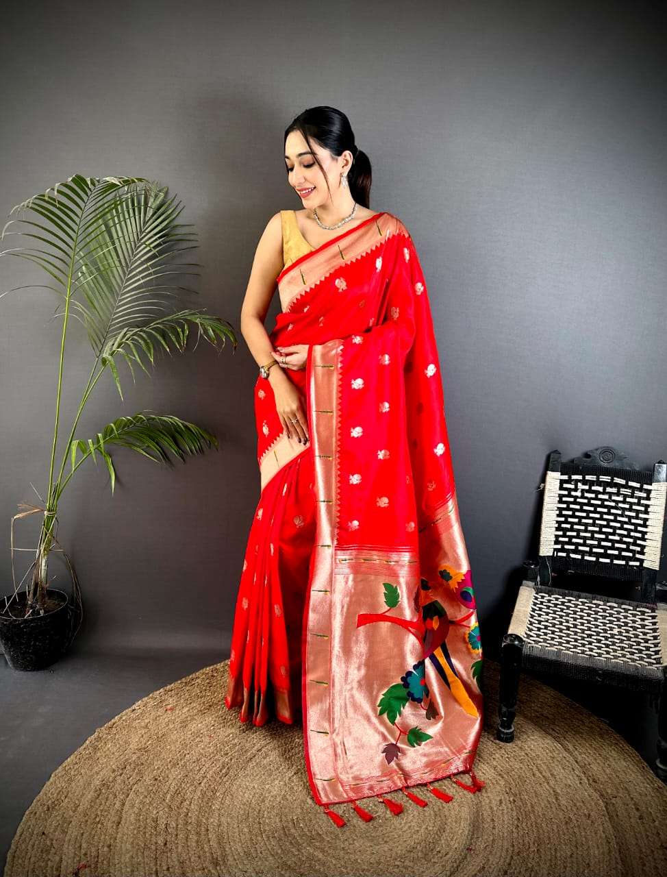  Rasam Pure silk fabric Pure Kanchipuram Superb and Attracti...