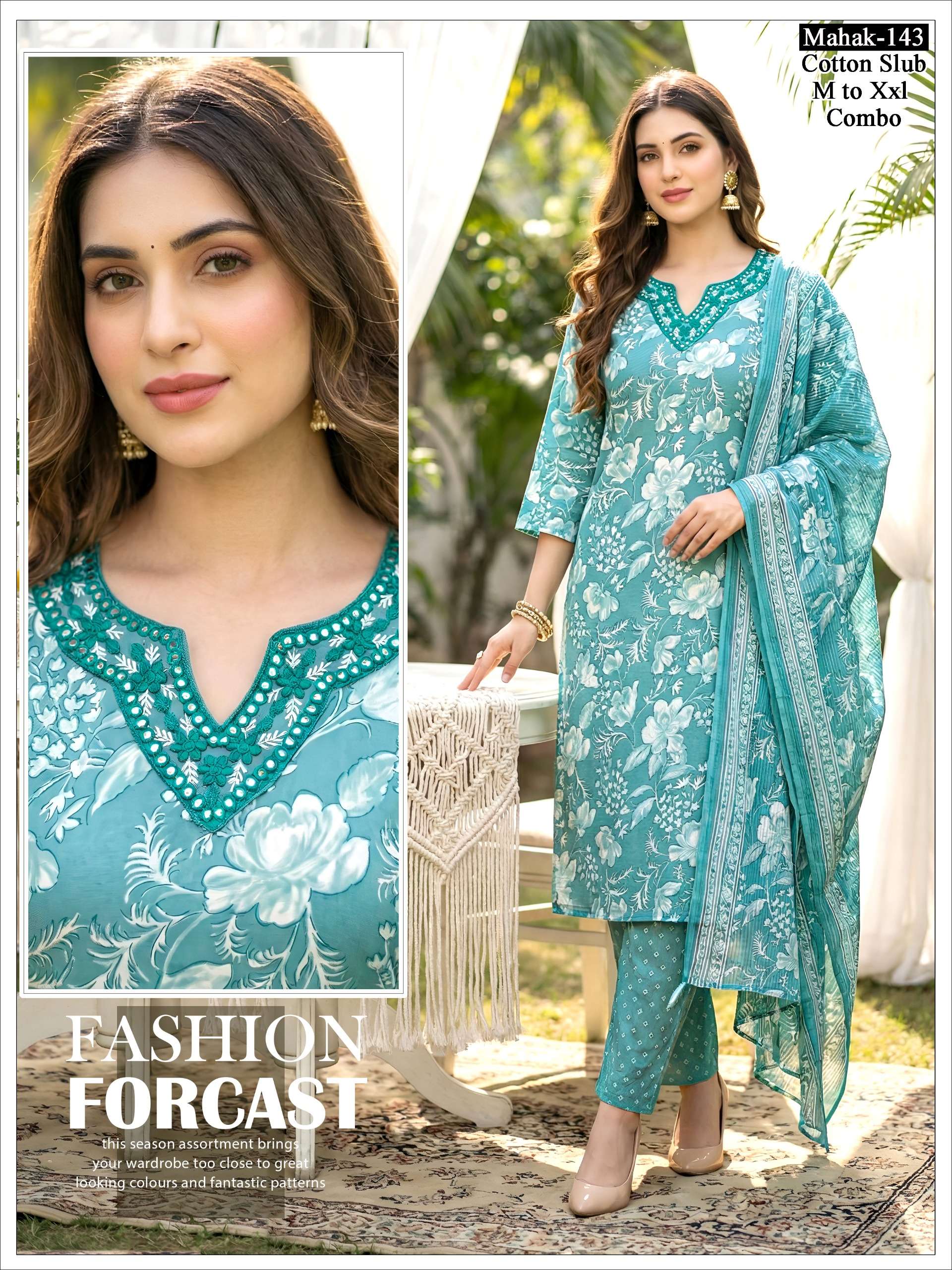 READYMADE WOMEN 3 PIECE COLLECTION TRADITIONAL CLOTHING SHOP...