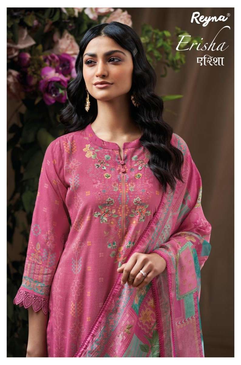 REYNA ERISHA PURE MUSLIN DIGITAL PRINT SUIT FOR INDIAN TRADI...