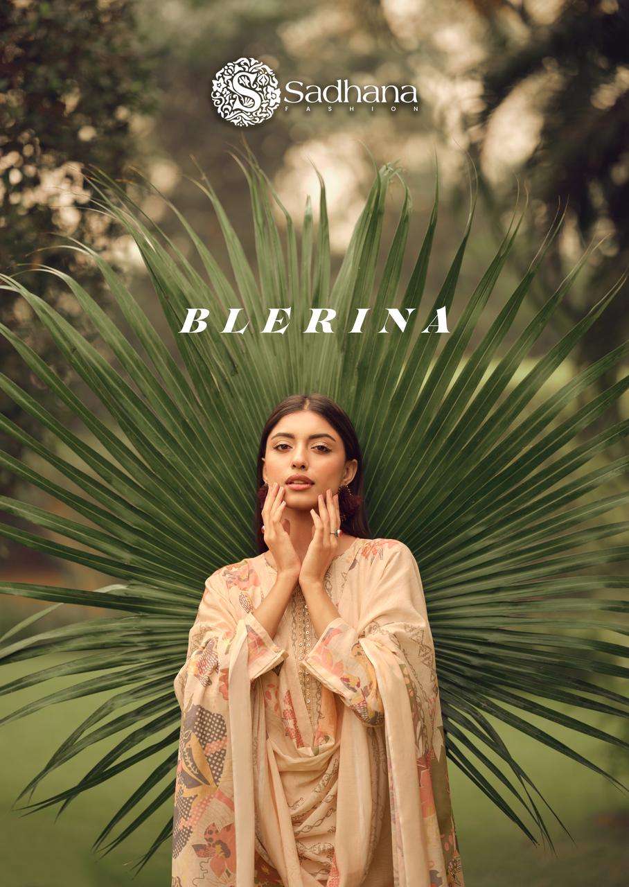 SADHANA FASHION BLERINA BOUTIQUE HAMP LINEN DEGITAL PRINT SA...