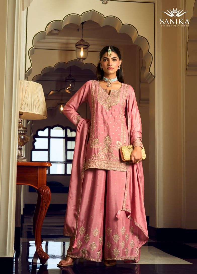 SANIKA FASHION GULRANG NX READYMADE LUXURY LOOK PALAZZO SUIT...