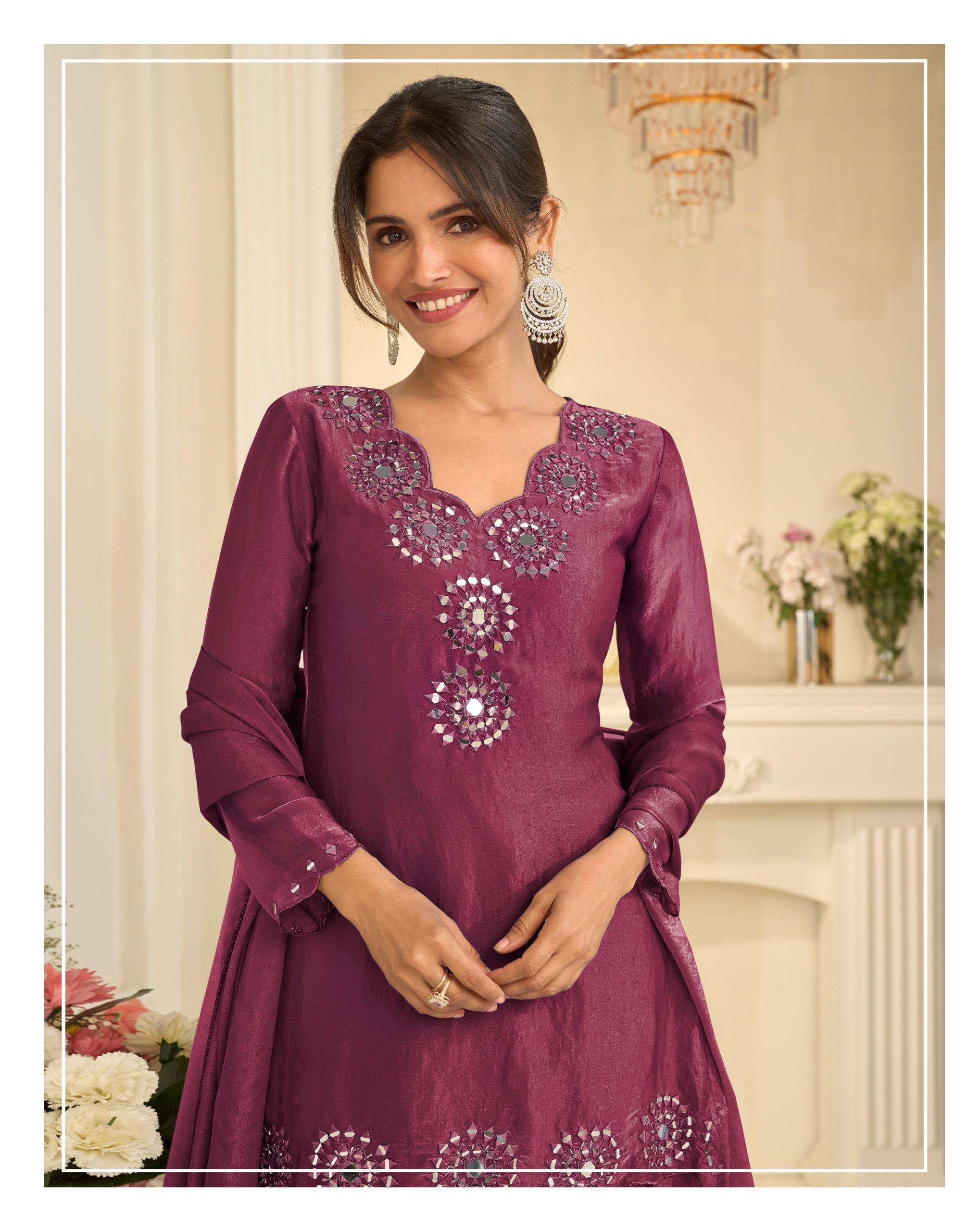 SAYURI DESIGNER MIRROR COLLECTION 10303 EXCLUSIVE TOP PLAZZO...