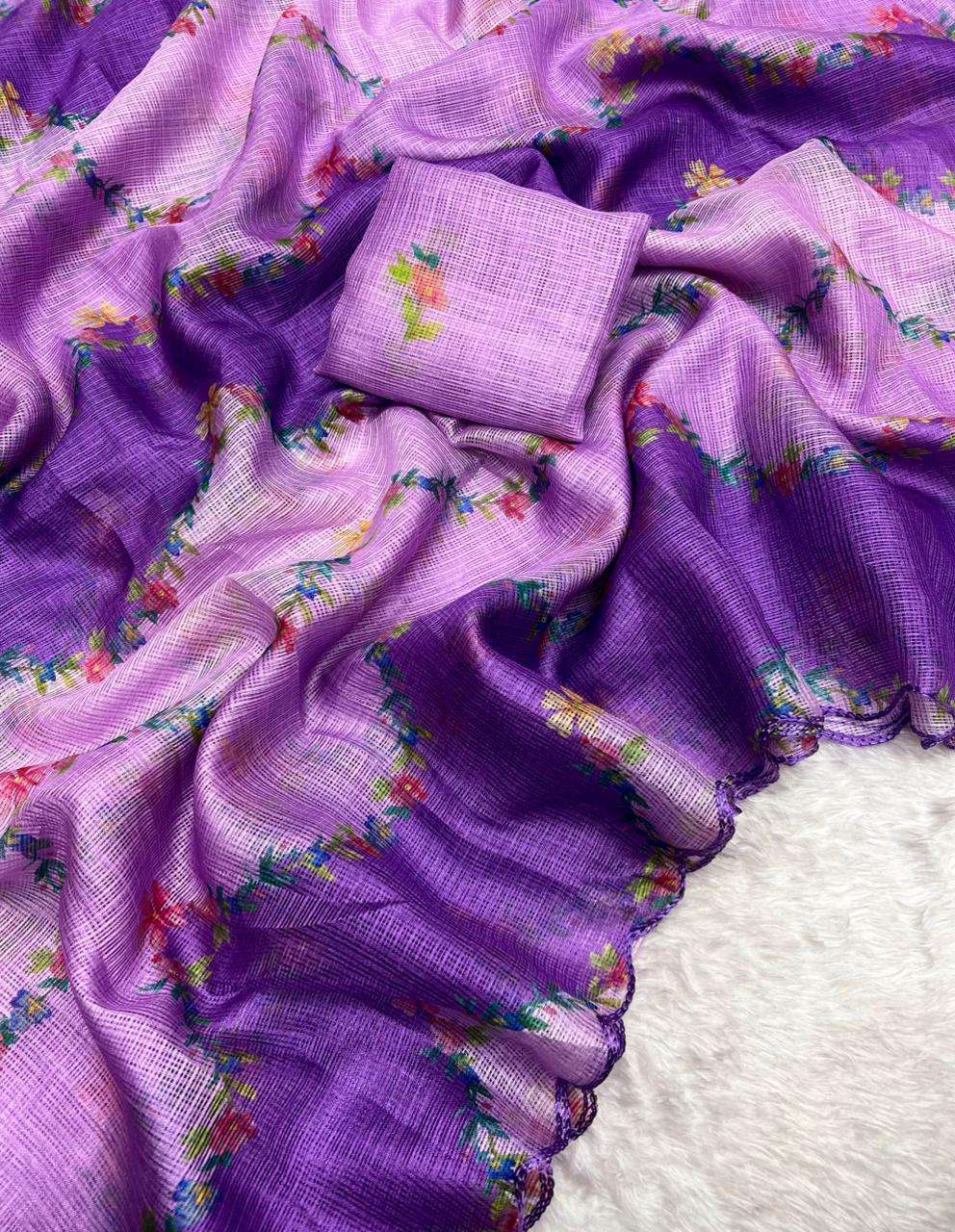 Second move soft and restful Kota Silk Fabric Summer Special...