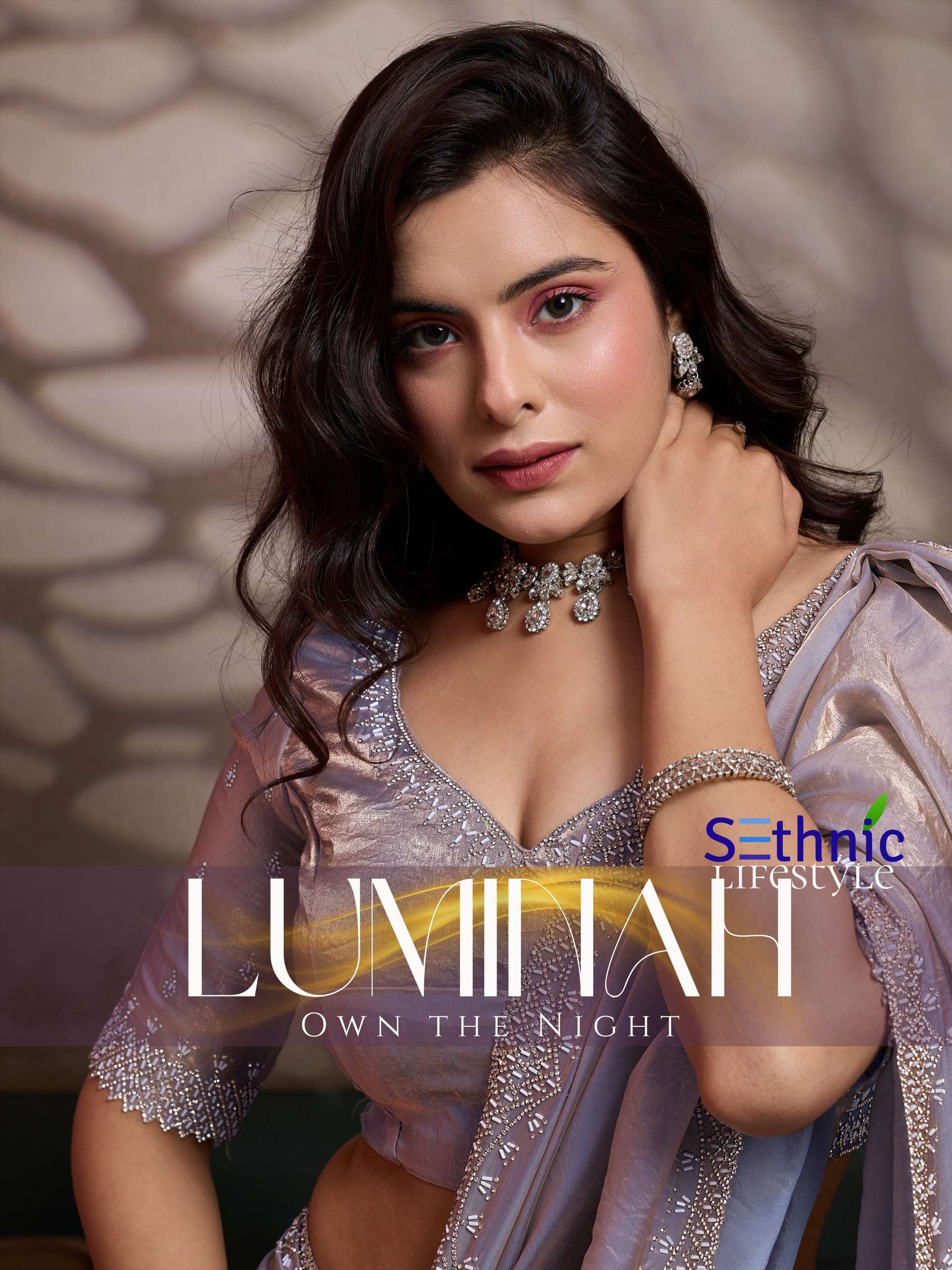 Sethnic Lifestyle luminah Ultra luxurious and soft Velvet Sa...