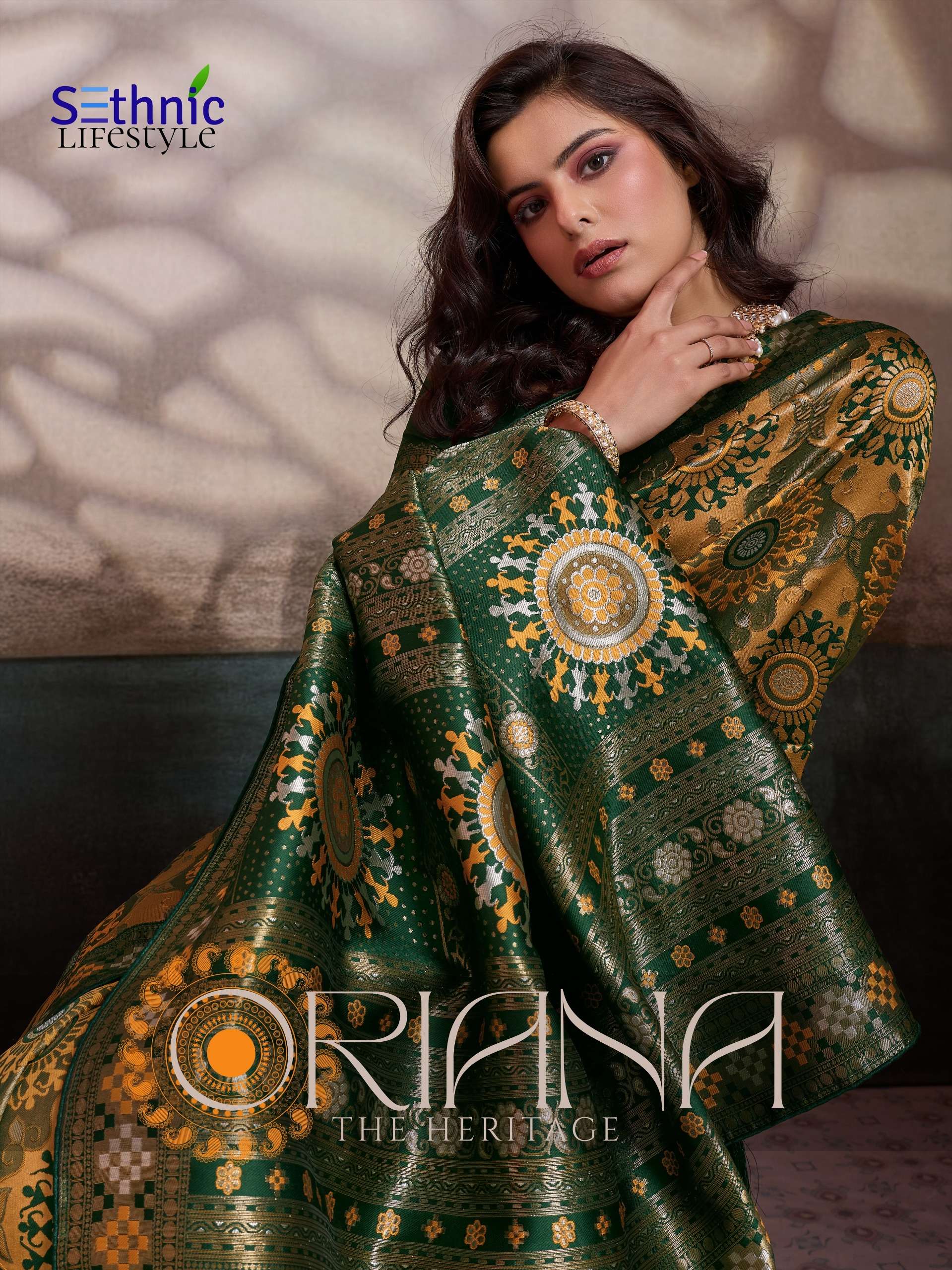 Sethnic Lifetstyle  Oriana 115001 TO 115006 Soft Silk Fabri...
