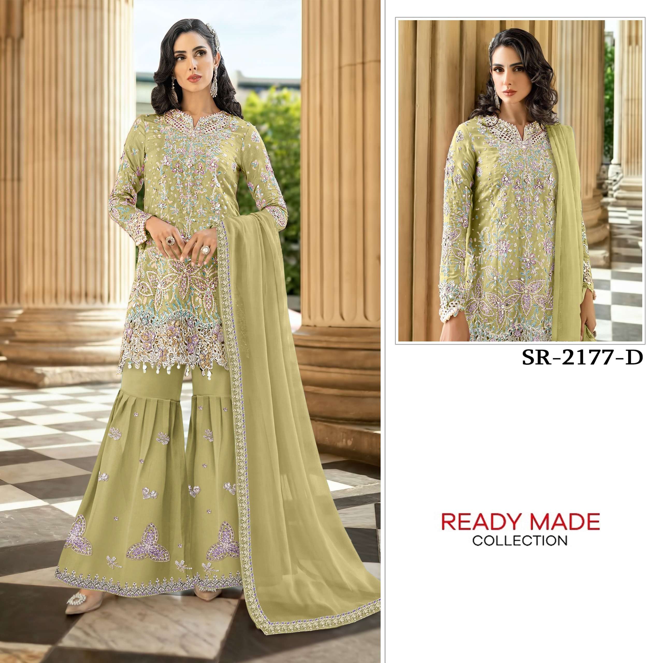 SHREE FABS 2177 BOUTIUQE HEAVY WORK PAKISTANI MODAL SAME SHA...