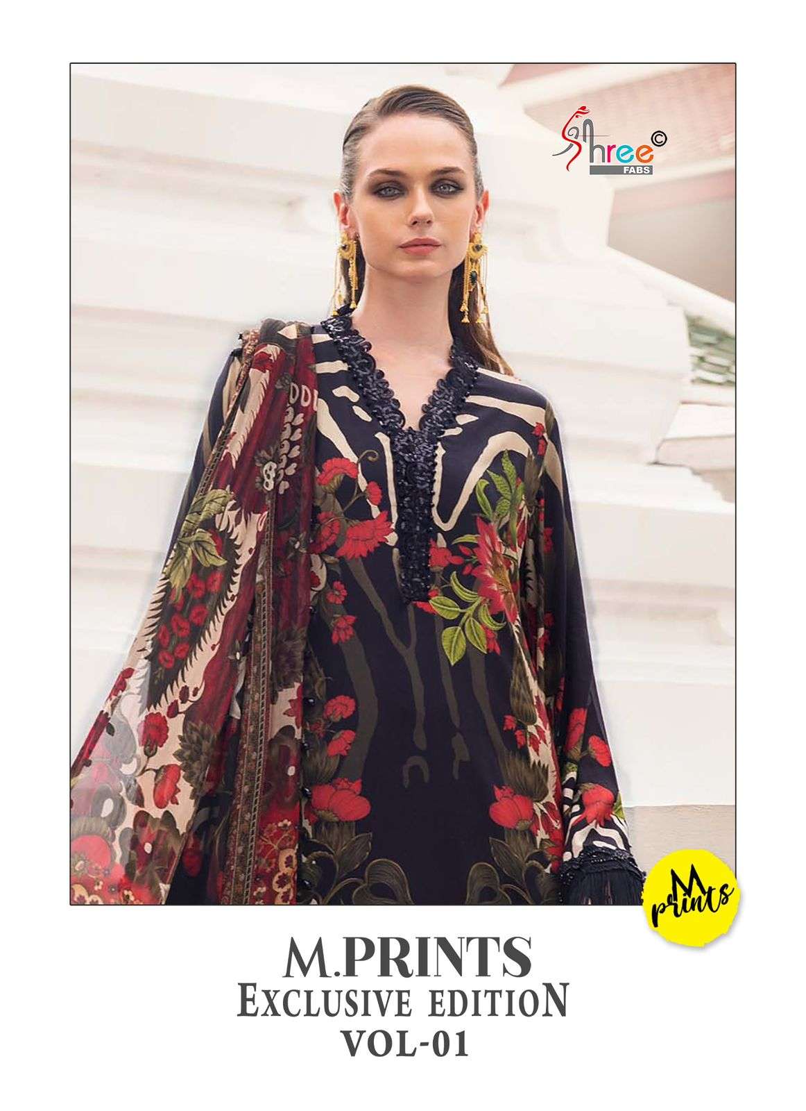 SHREE FABS M PRINT EXCLSUIVE EDITION VOL 1 NEW STYLE AND PRI...