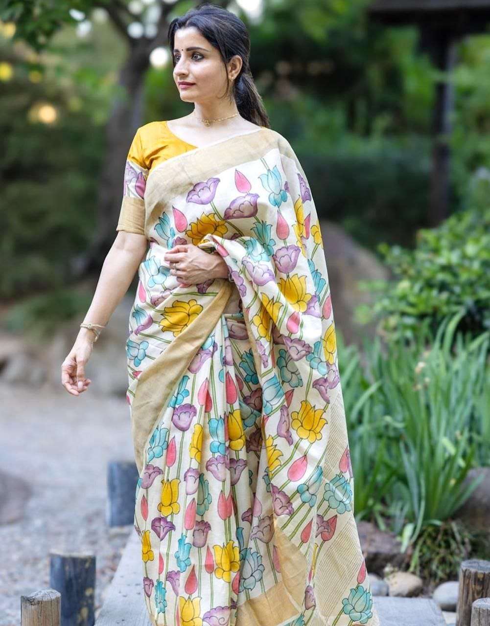  soft and pure Linen fabric grace in every fold regular wear...