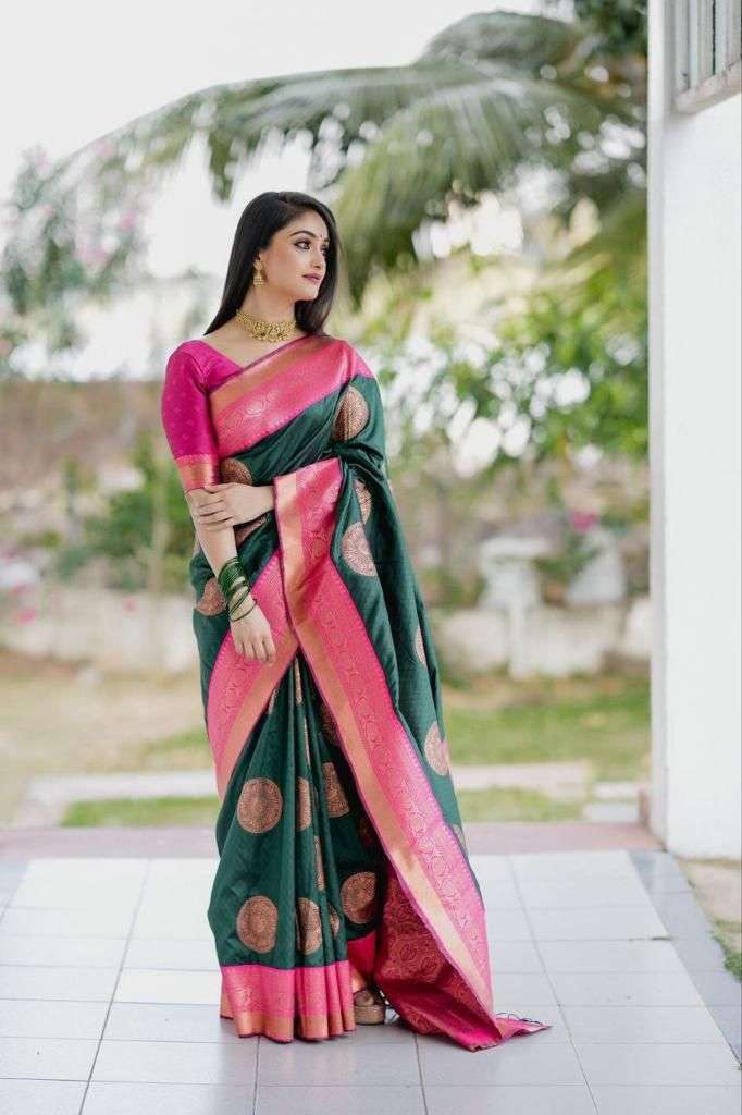 SOFT LICHI SILK CLOTH FABRIC REGULAR WEAR SAREE WHOLESALE IN...