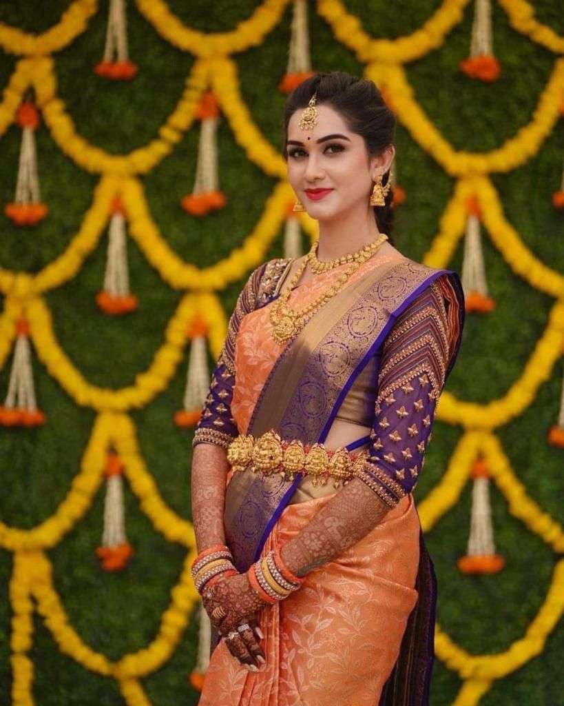 SOFT LICHI SILK FABRIC SILK SYMPHONY REGULAR WEAR SAREE RESE...