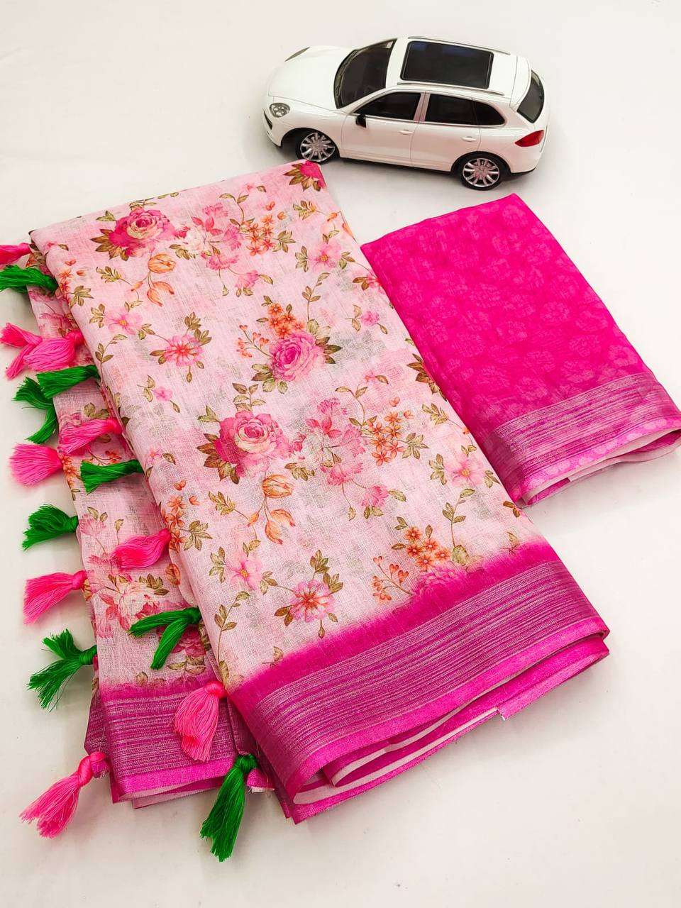 SOFT PURE LINEN WITH UNIQUE DESIGN FOR SUMMER REGULAR WEAR ...