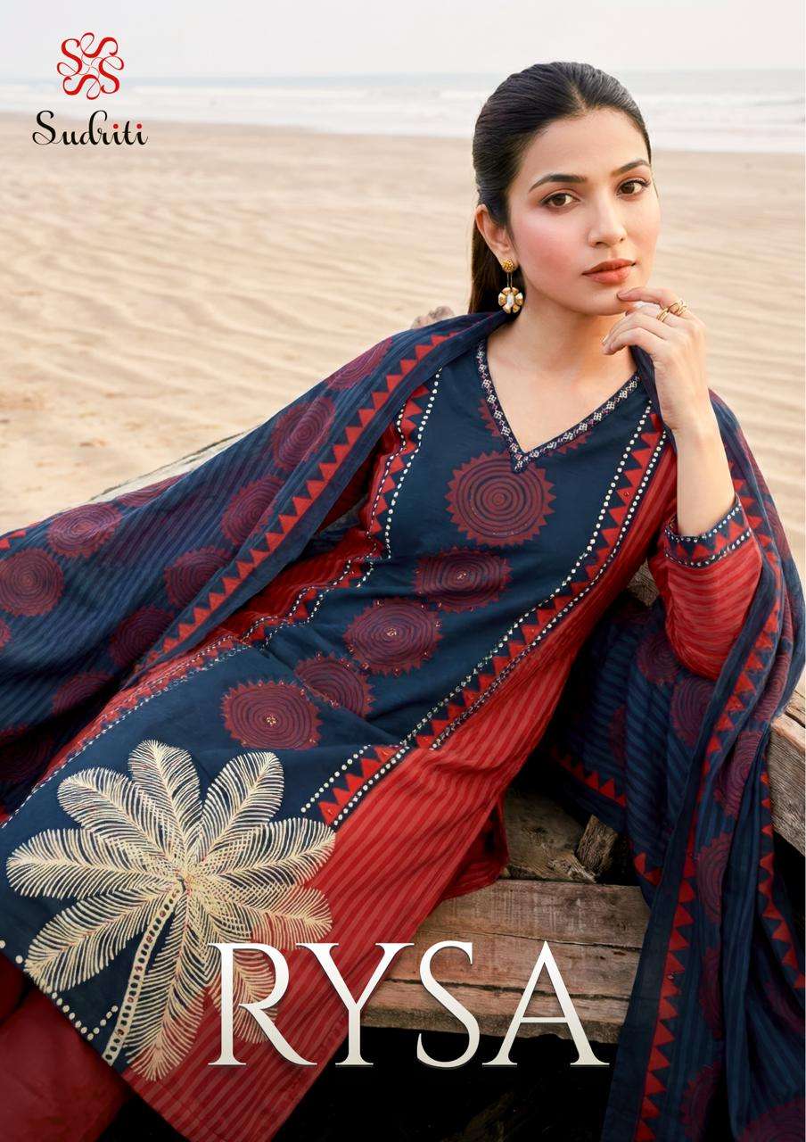 SUDRITI RYSA COTTON LAWN DIGITAL PRINT SALWAR KAMEEZ SUMMER ...