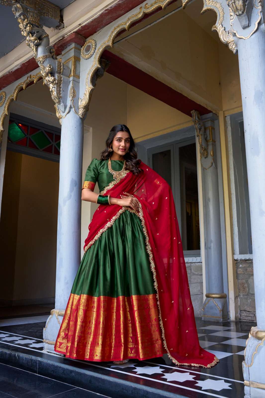 Tarilka fancy trending A touch of South Indian grace Narayan...