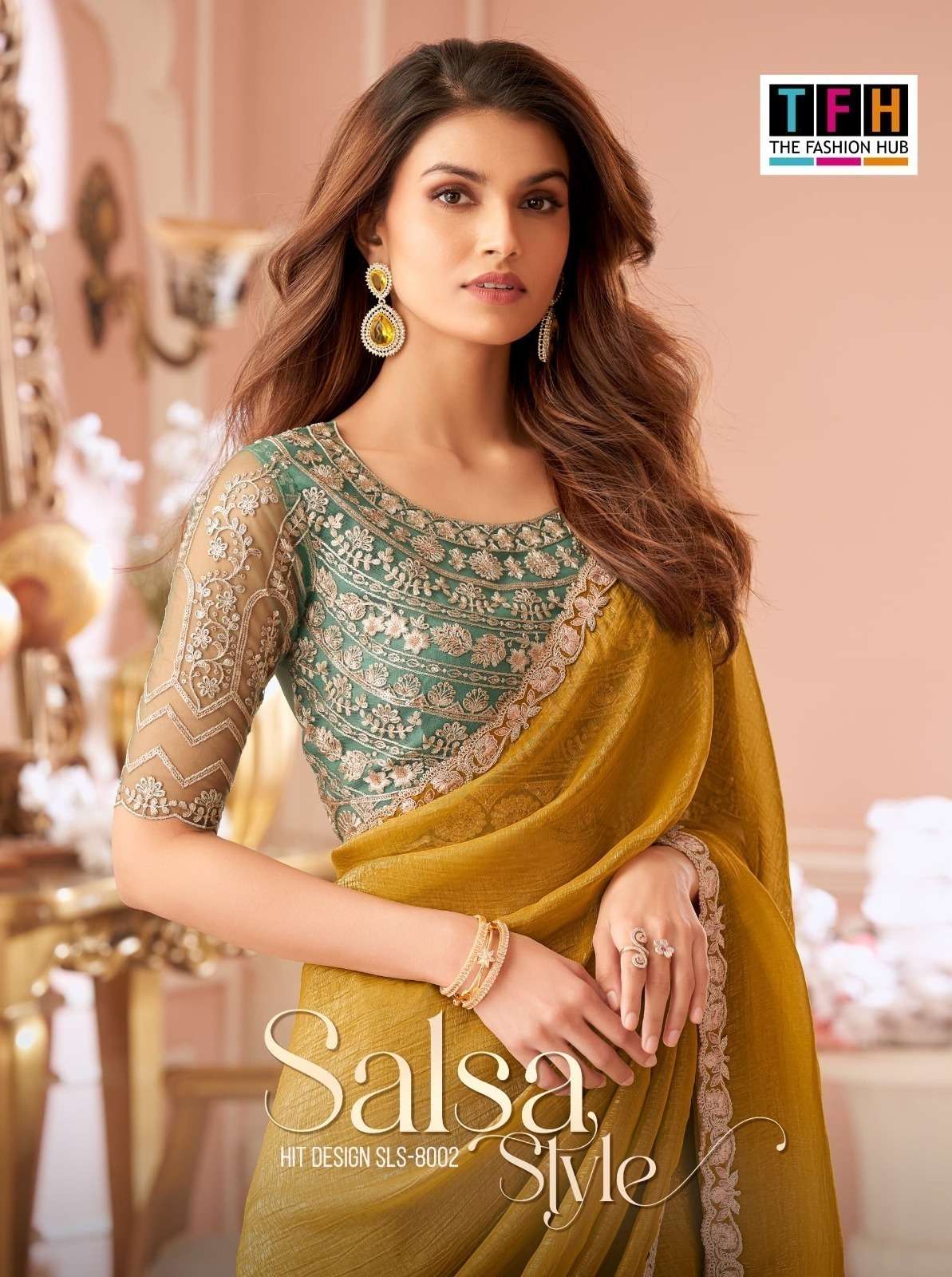 Tfh Salsa Style Hits Sls 8002 hit design Sunshine Georgette ...