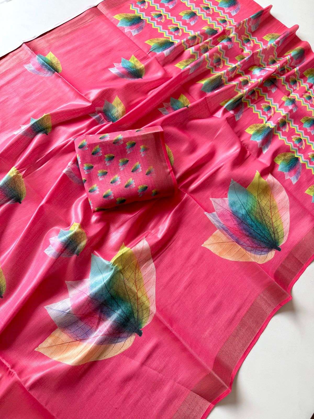 Trending das ka dum Erode Silk Fabric With Beautiful 3D Flor...