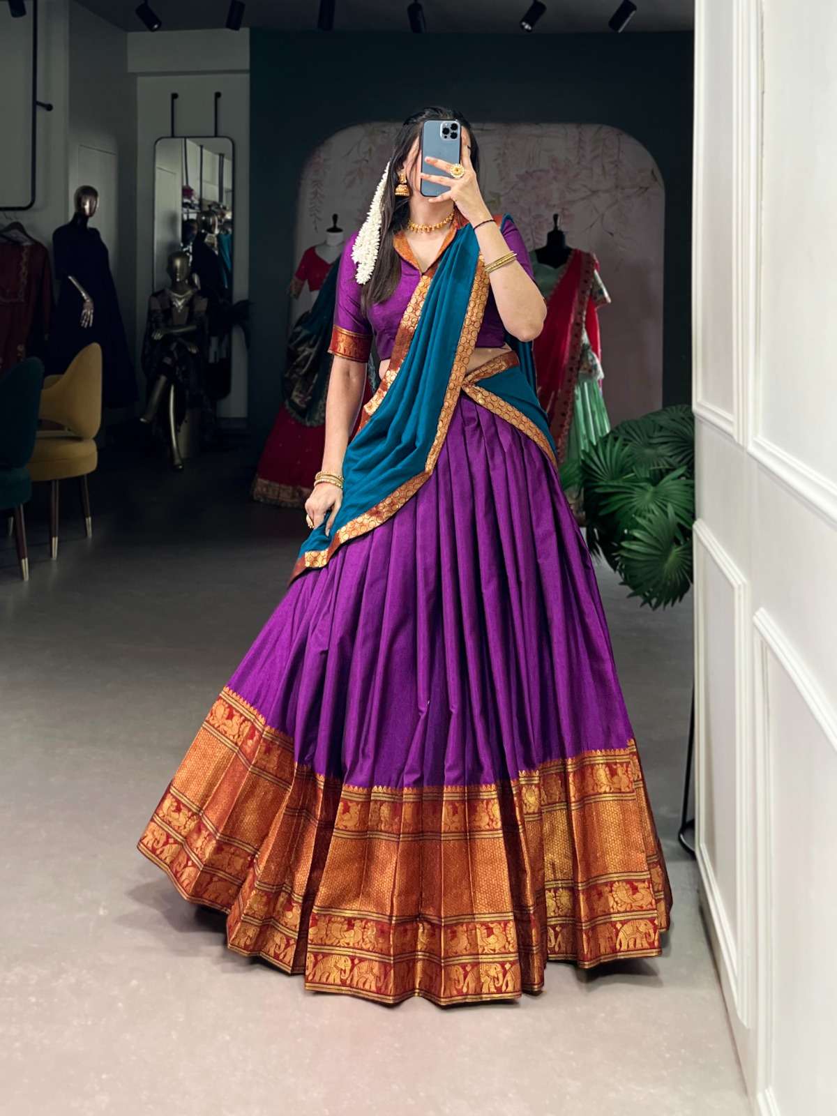 Twin your fashion favorite with this celebrational and vibra...