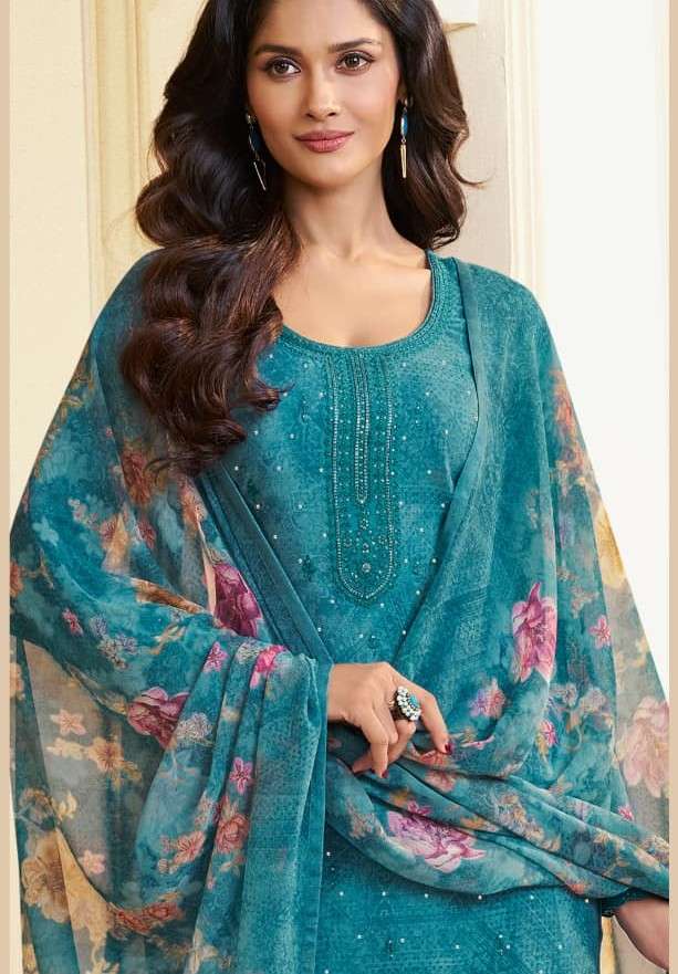 VINAY ROYAL CREPE VOL 48 74222 TO 74228 STYLISH SALWAR SUIT ...
