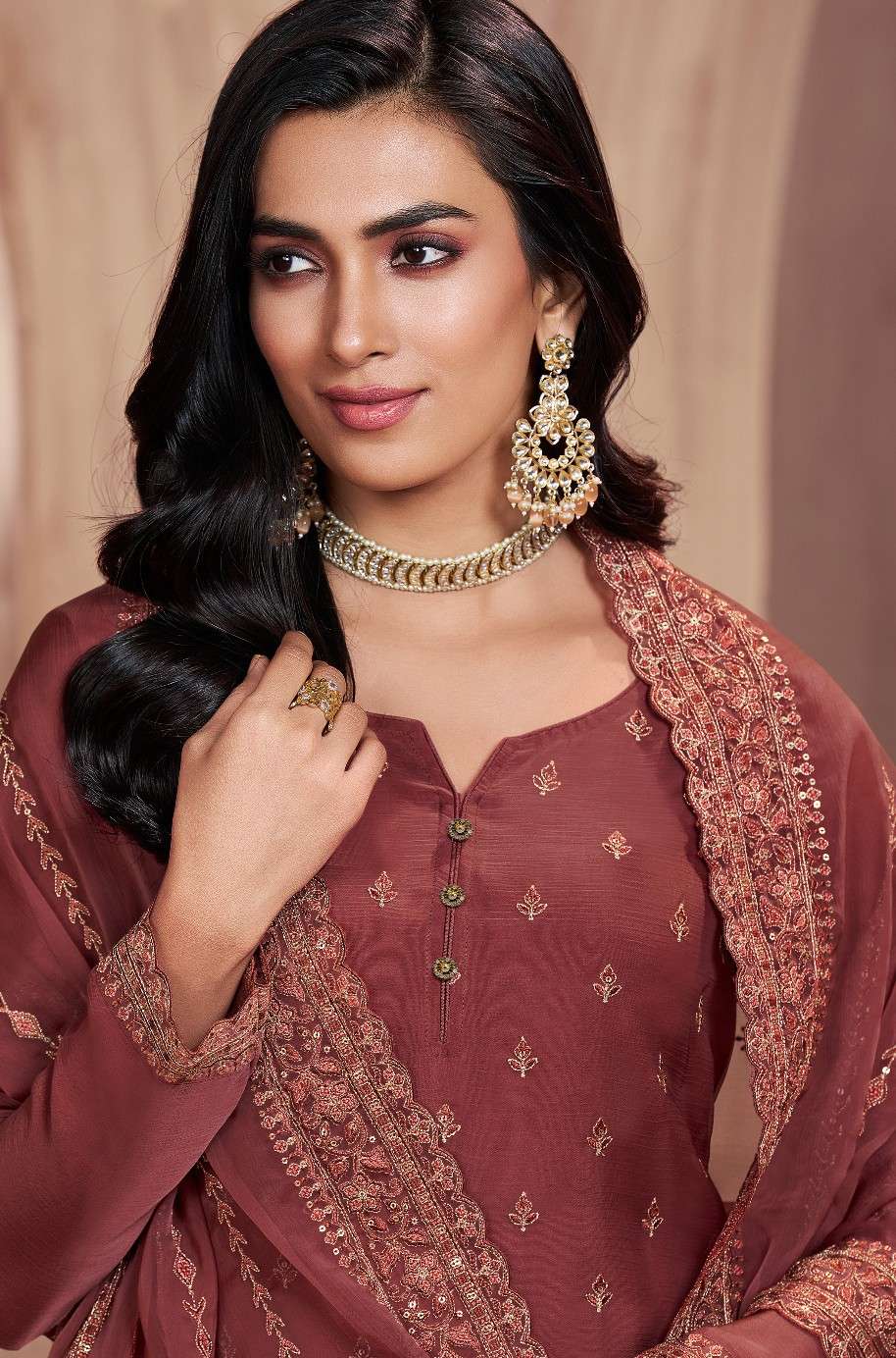 VINAY SONERI 76271 TO 76275 FESTIVAL SPECIAL DESIGNER SUIT L...