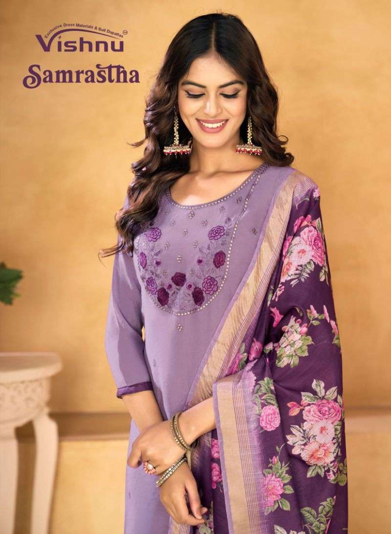 VISHNU SAMRASTHA SIMMER SALWAR KAMEEZ COLLECTION SUPPLIER BE...