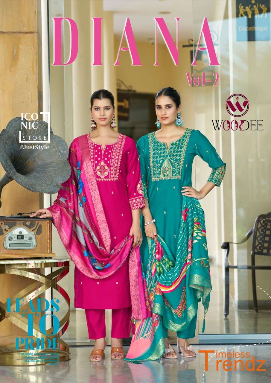 WOODEE DIANA VOL 2 VIRAL TRADITIONAL 3 PCS CONCEPT SUITS DES...