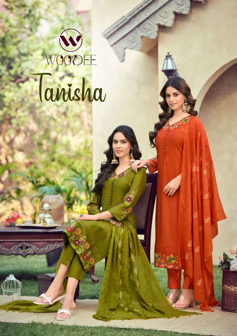 WOODEE TANISHA PREMIUM VISCOSE STRAIGHT CUT 3 PCS CONCEPT AT...