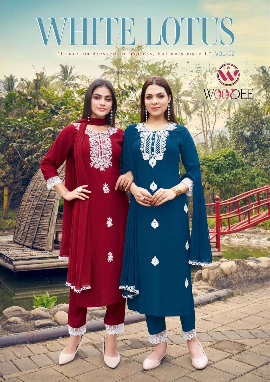 WOODEE WHITE LOTUS VOL 2 NEW CONCEPT WITH LIVA TAG DESIGNER ...