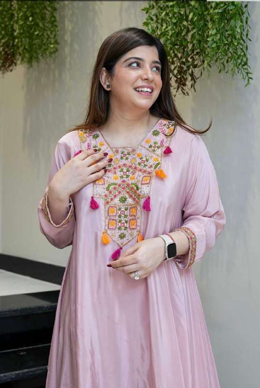 YD 058 SHOWROOM PIECE CASUAL TOP PALAZZO SET FESTIVAL TIME E...