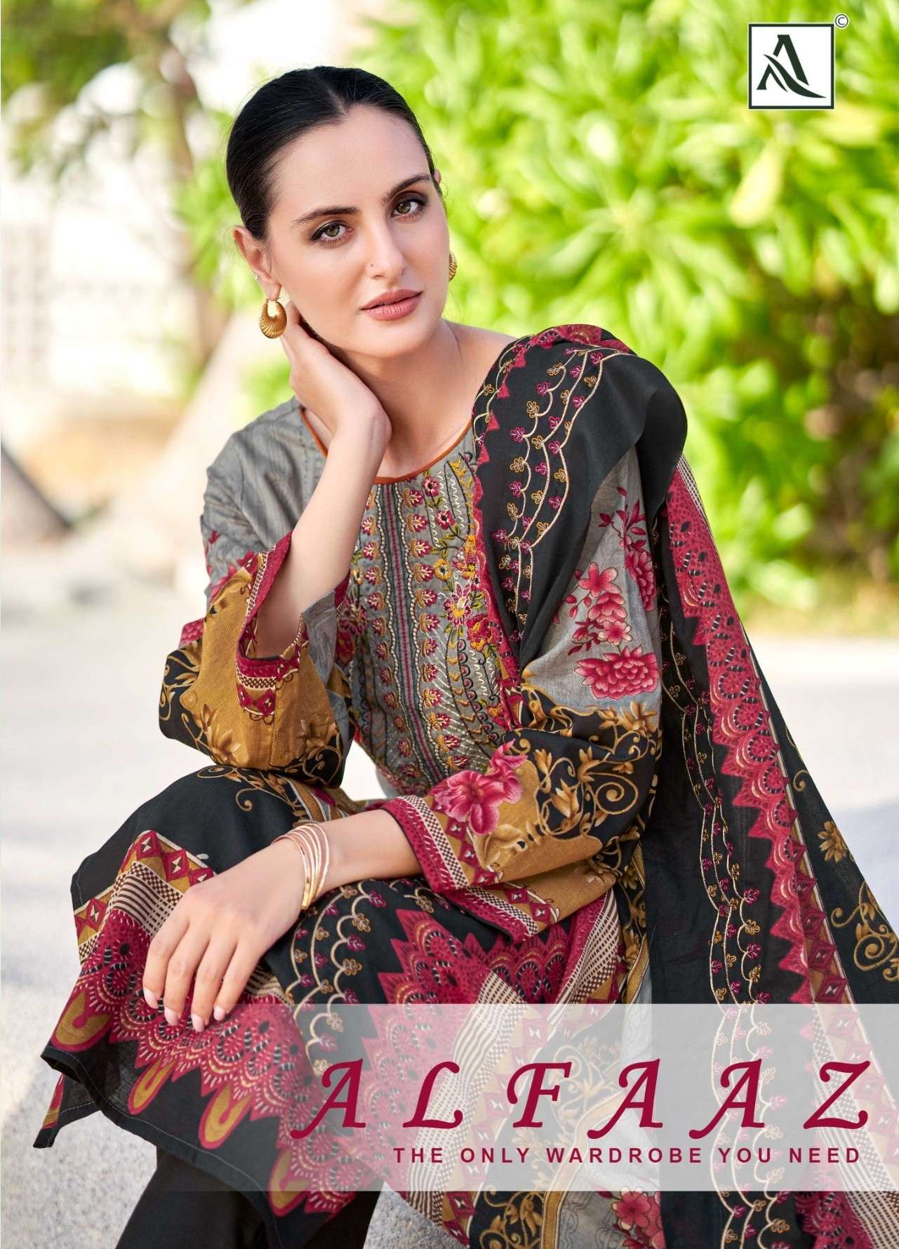 ALOK SUIT ALFAAZ SUMMER SEASON COTTON PRINT SUIT FOR LADIES ...