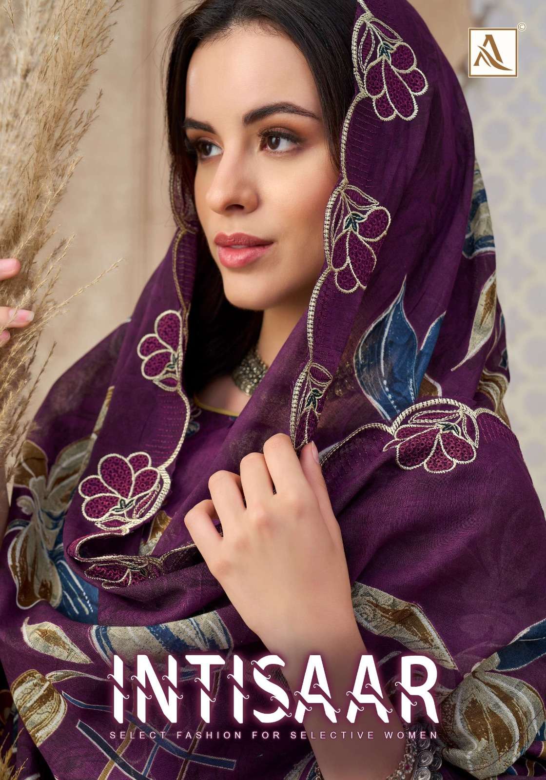 ALOK SUIT INTISAAR PAKISTANI PRINT COTTON SALWAR KAMEEZ AT W...