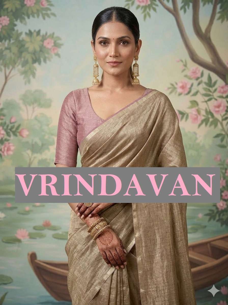 Astita Vrindavan 1001 to 1006 pure and soft Tissue Silk Soft...