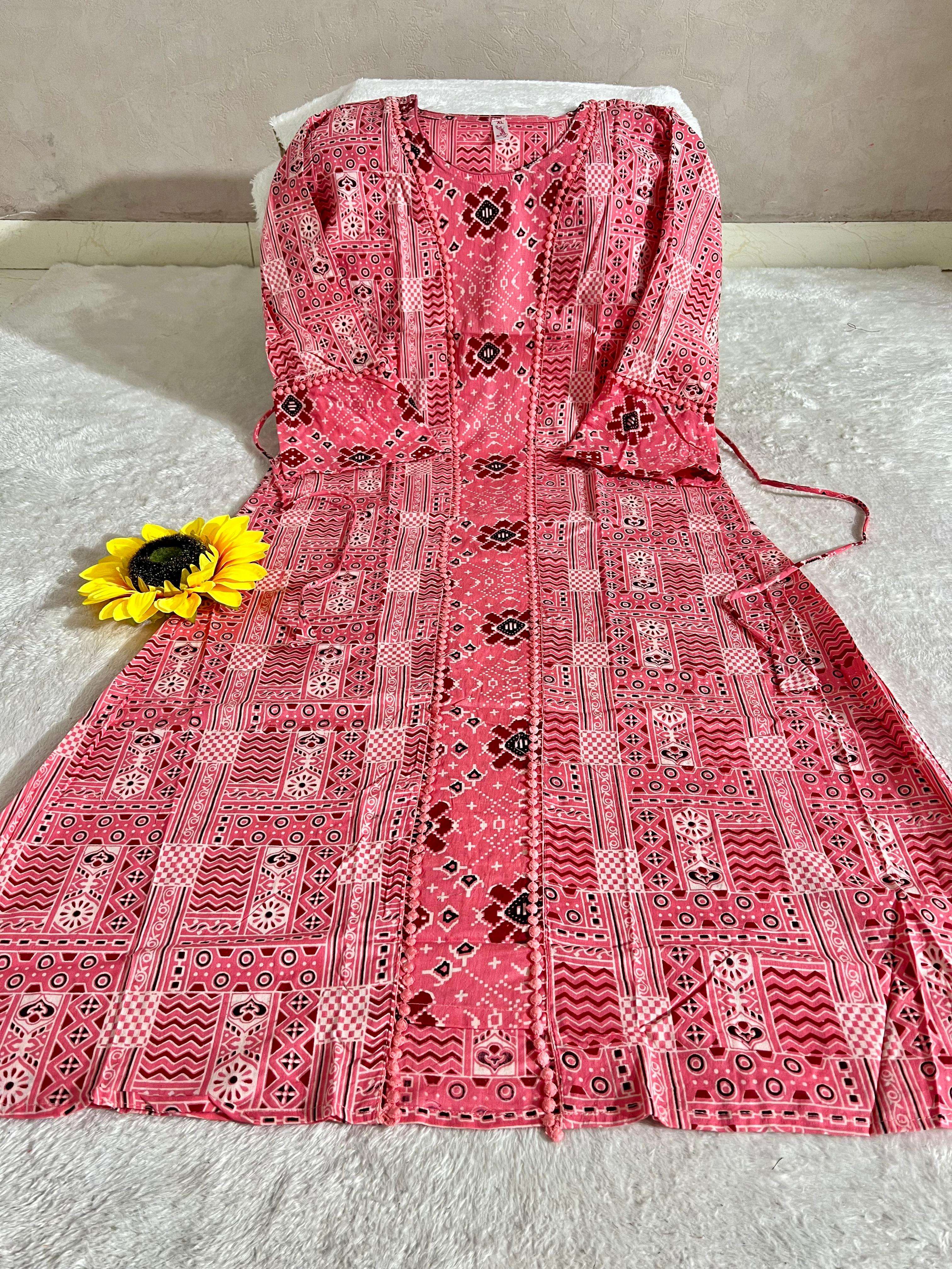 BEAUTIFUL MIDDY SUMMER FESTIVAL LOOK DESIGNER KURTI FASHION ...