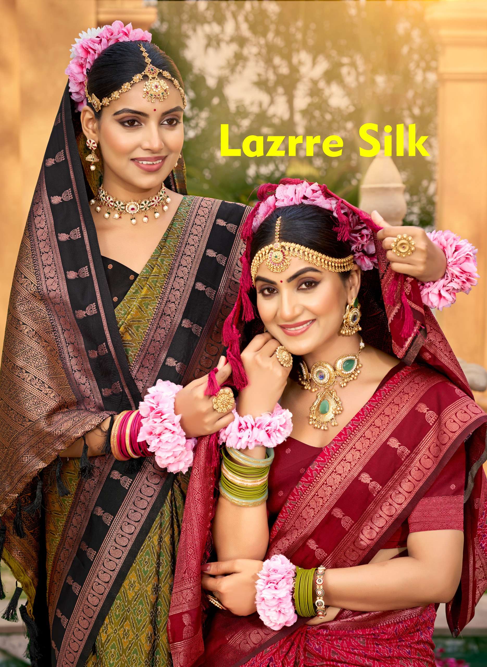  Bunawat  Lazrre Silk 1001 TO 1006 pure and classic Soft Sil...