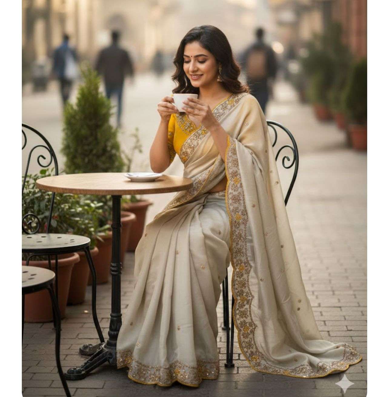 city New Arrivals Super Hit Heavy Soft Rangoli silk Fabric r...