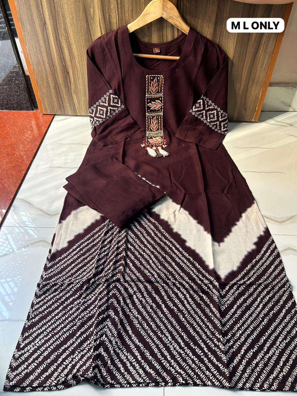 COTTON FABRIC DESIGNER CORD SET LIKE KURTI PANT WOMEN DEALER...