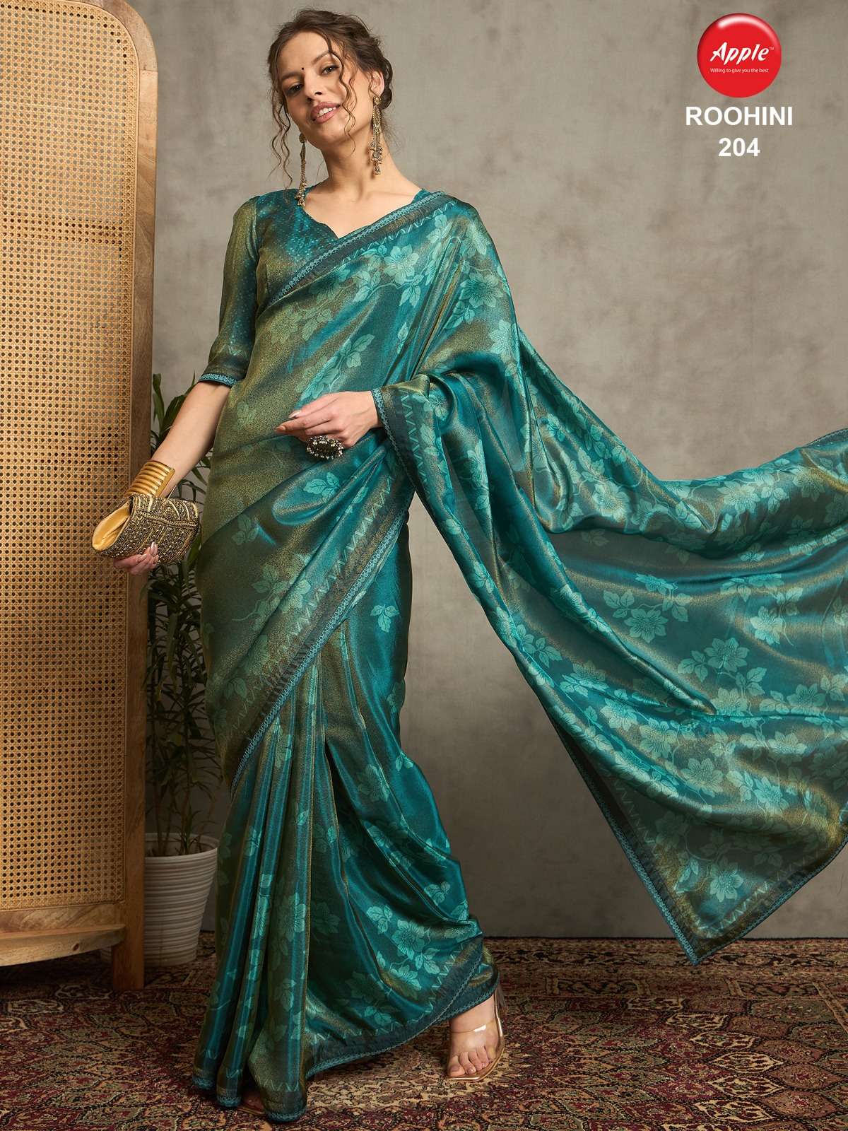 DEAL OF THE DAY FANCY APPLE ROOHINI VOL 2 SOFT SUPER VISCOSE...