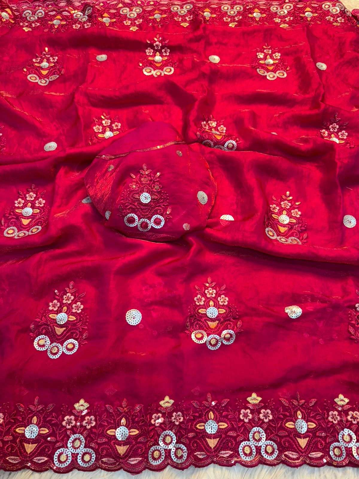 Fancy and New Arrivals pure Space Silk fabric regular wear ...