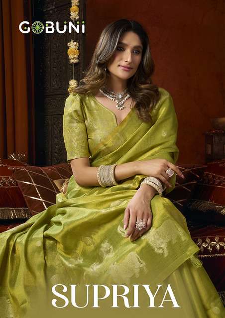 Gobuni Supriya 3601 To  3606 Heavy And regal Tissue classic...