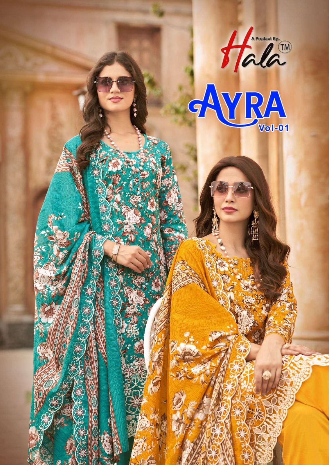HALA AYRA VOL 1 EXCLUSIVE FESTIVAL COLLECTION PURE COTTON CH...