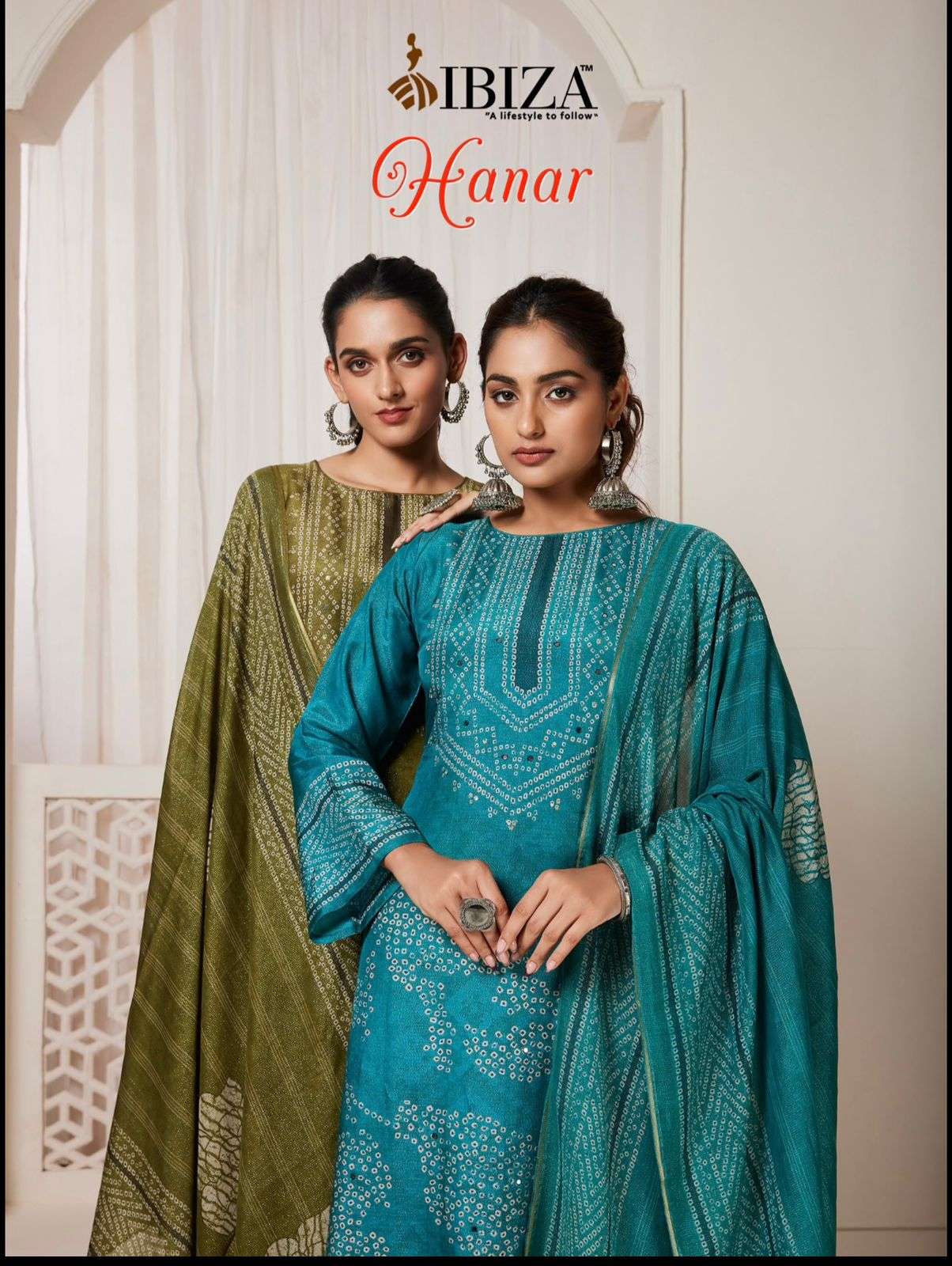 IBIZA HANAR NEW SERIES BRANDED SIMAR MUSLIN DIGITAL PRINT SU...