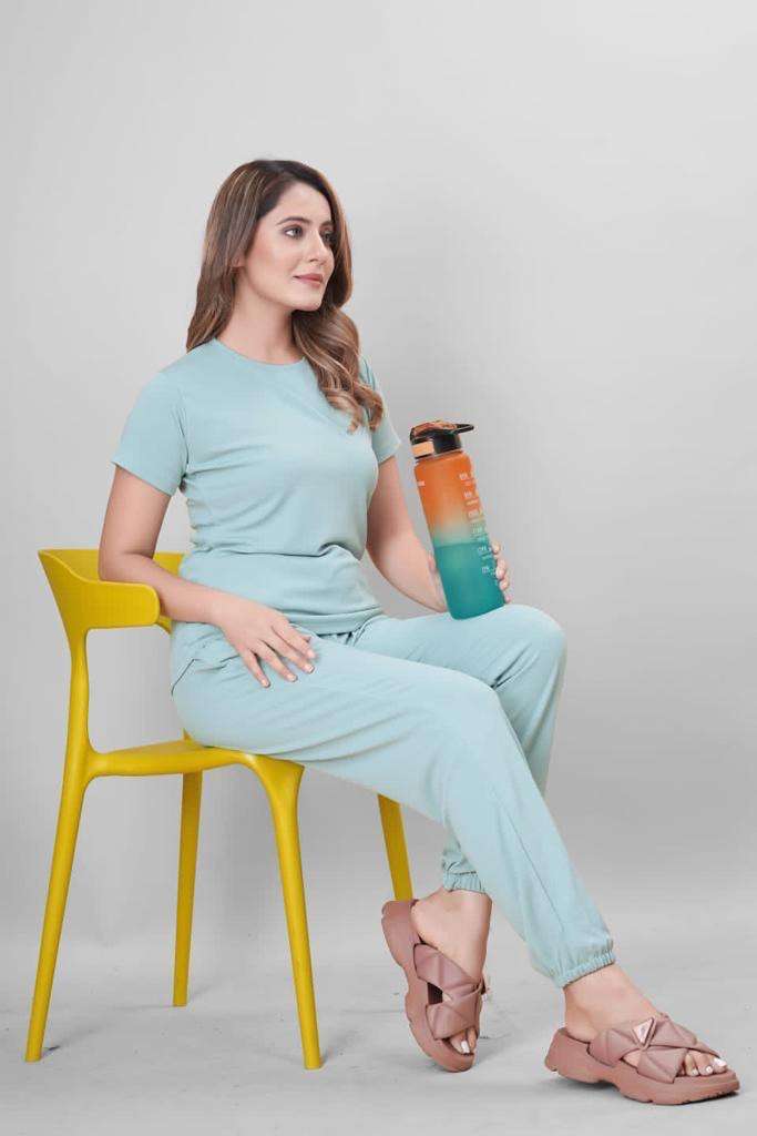 IMPORTED FABRIC ONE SIDE POCKET IN PANT CORD SET NIGHT SUIT ...
