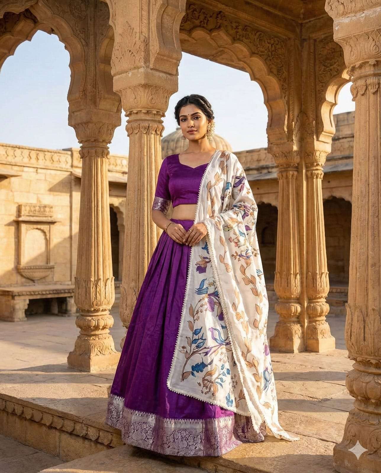 Introducing Most Trending our Dola silk fancy fabric Lehenga...