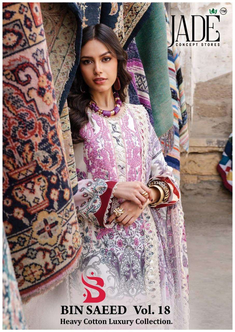 JADE CONCEPT STORES BIN SAEED VOL 18 TREND HIGH PAKISTANI BR...
