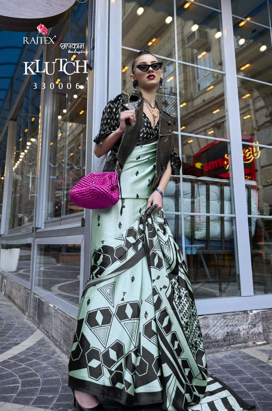 JOYFUL RAJTEX FABRICS KLUTCH BEST JAPAN SATIN NATURE BEAUTIF...